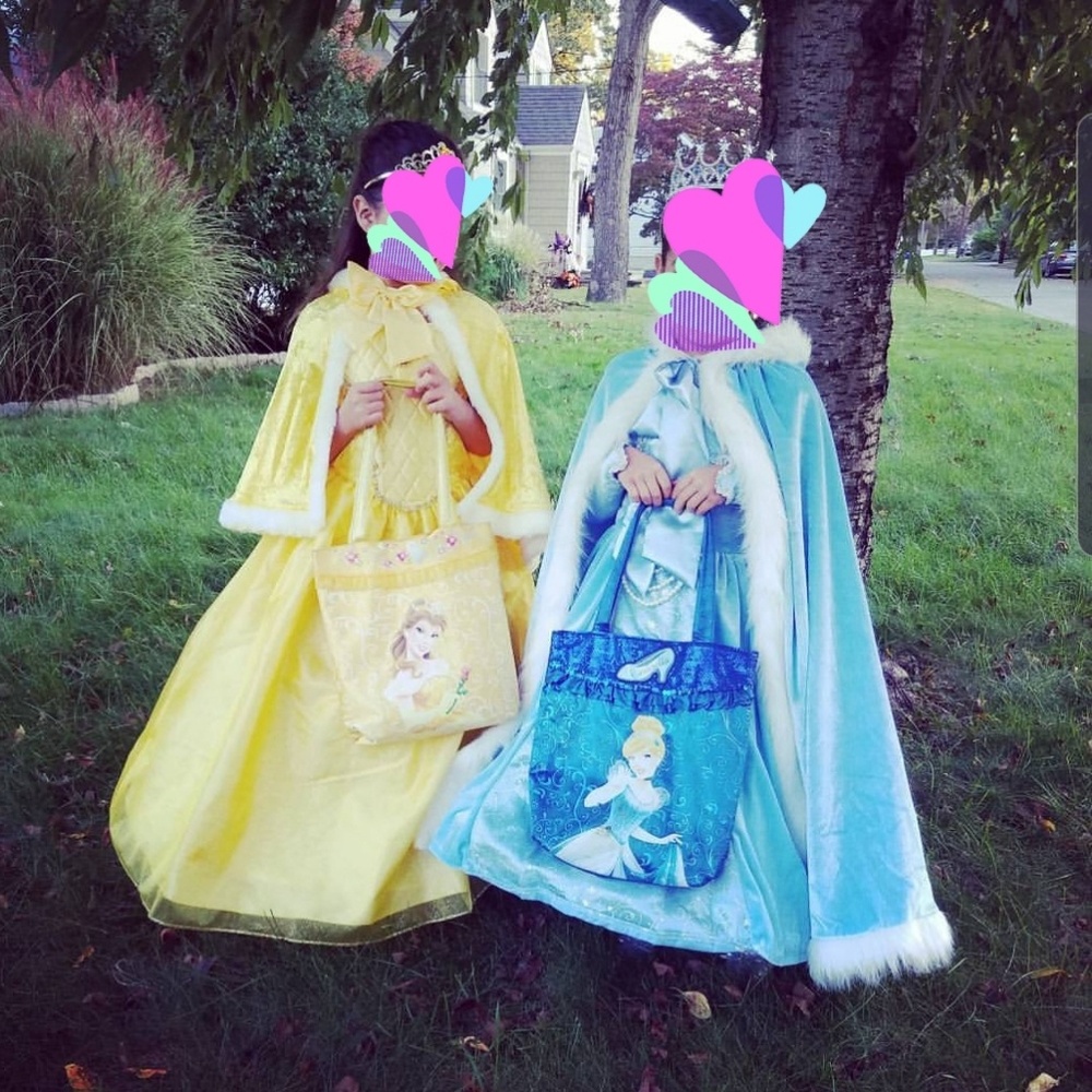 Cindarella Costume With Cape Size 3 4